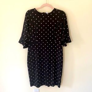 Black and white dress